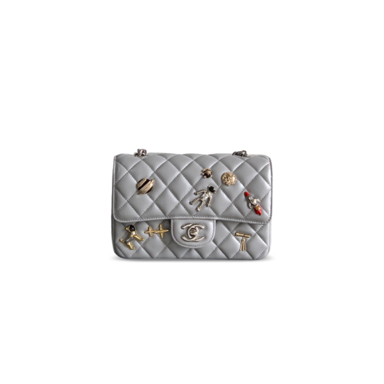 CHANEL MASTER MINI CLASSIC FLAP 11.12 HANDBAG (20*13*6cm)